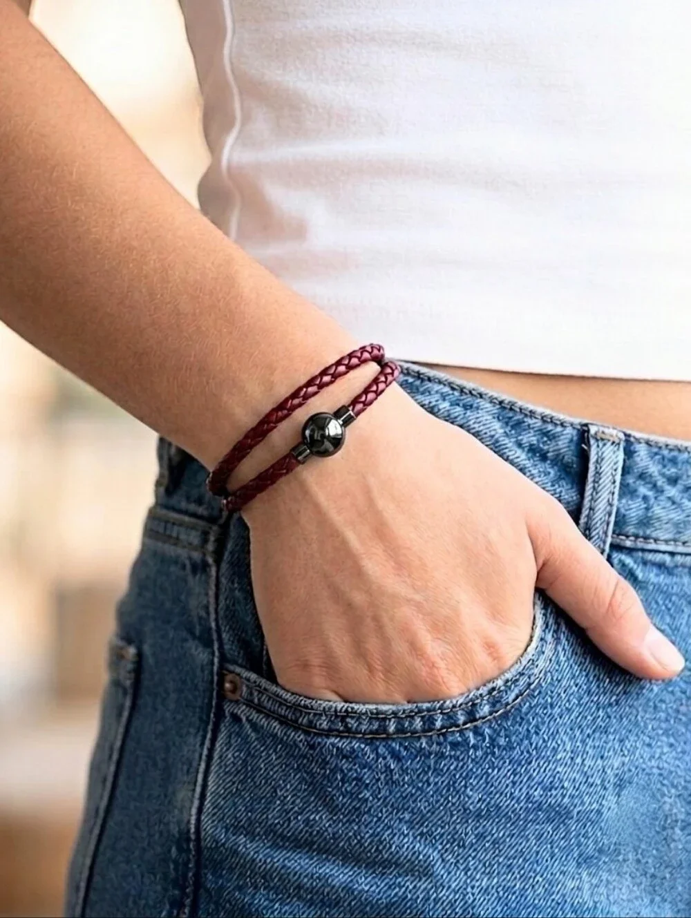 Linx double burgundy